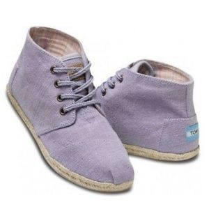 TOMS Canvas Espadrille Booties